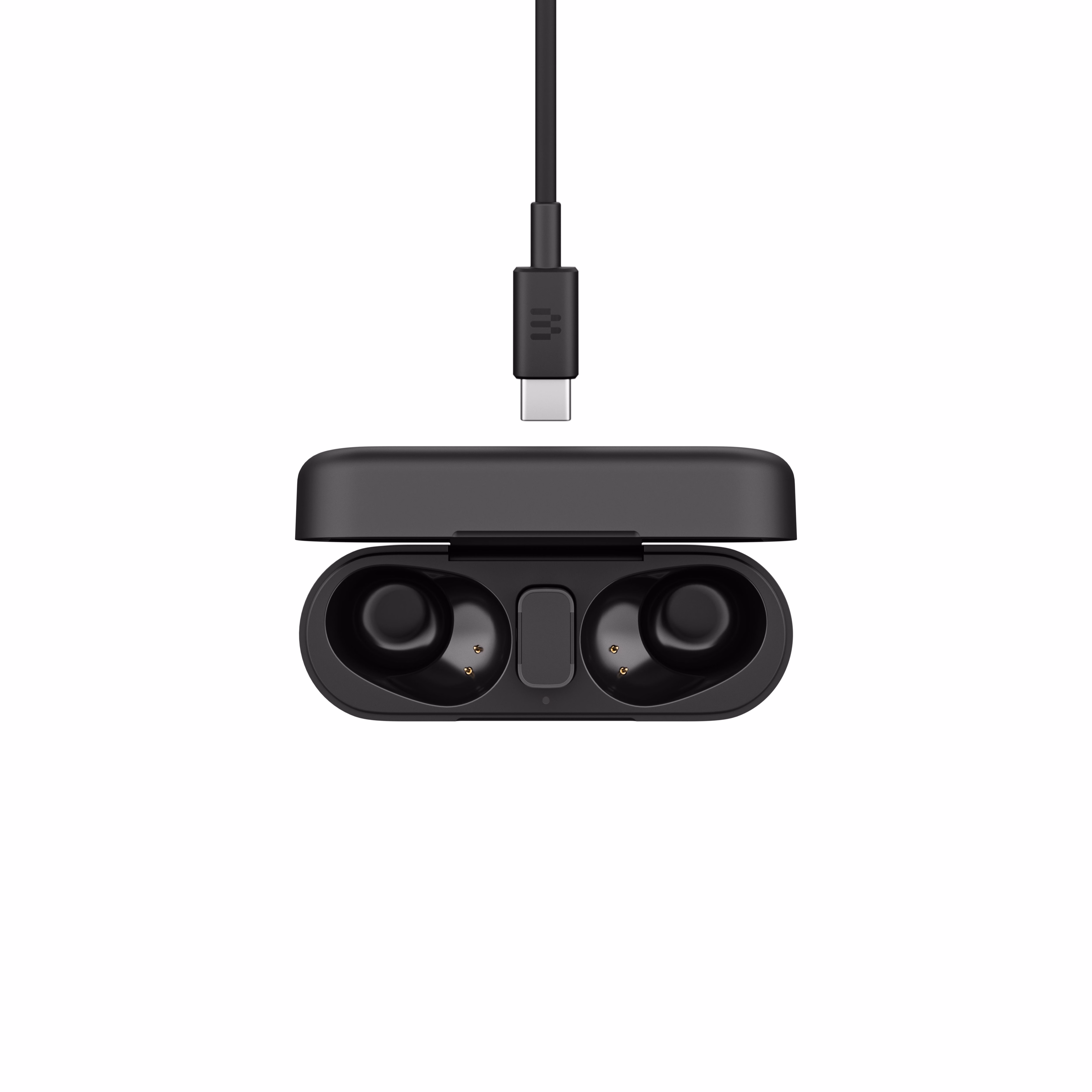 EPOS ADAPT E1 Black IPX5 Hybrid ANC Bluetooth Earbuds inkl. Ladecase & USB-C Dongle