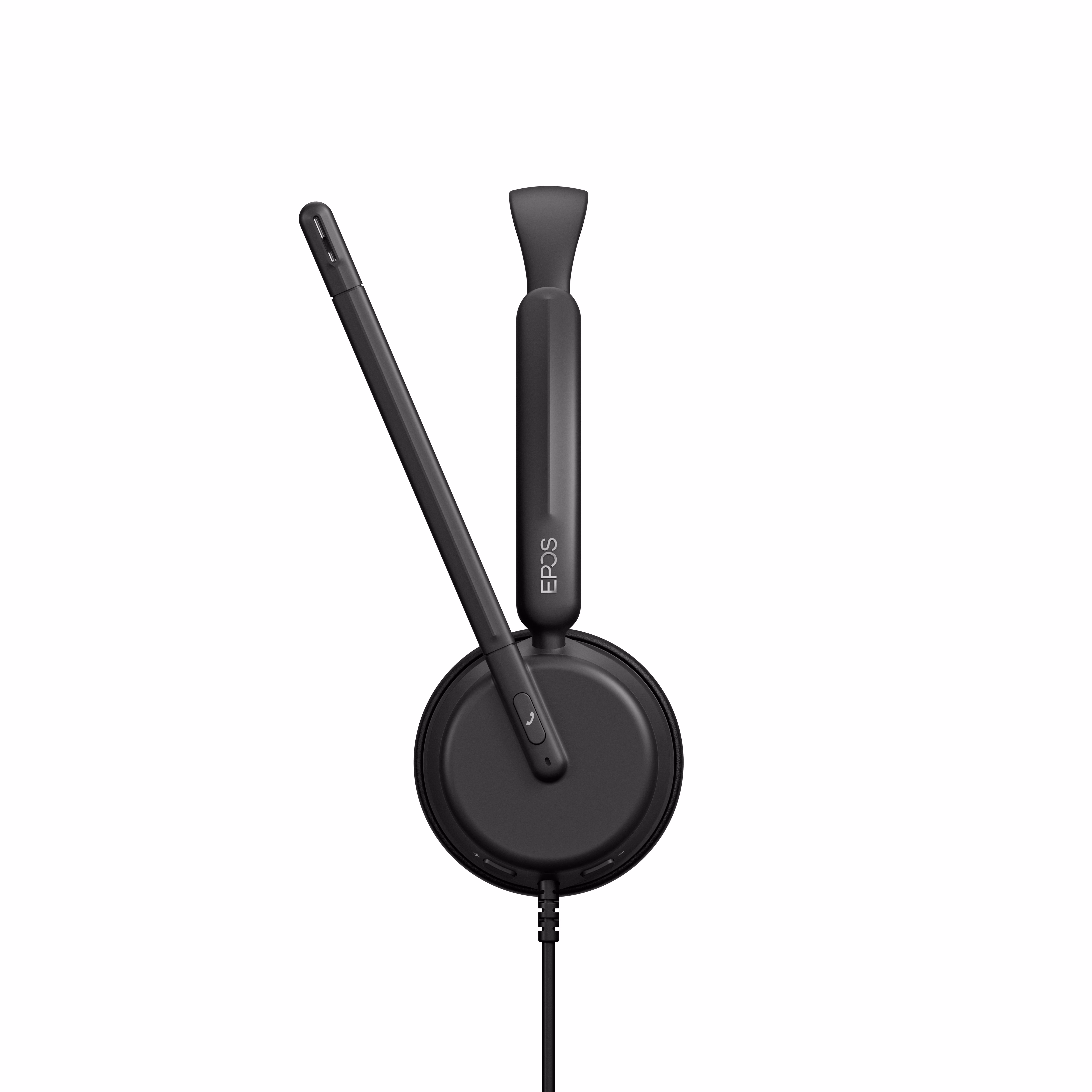 EPOS IMPACT 460 UC USB-C Stereo Headset inkl. USB-A Adapter & Smart Call Control am Headset