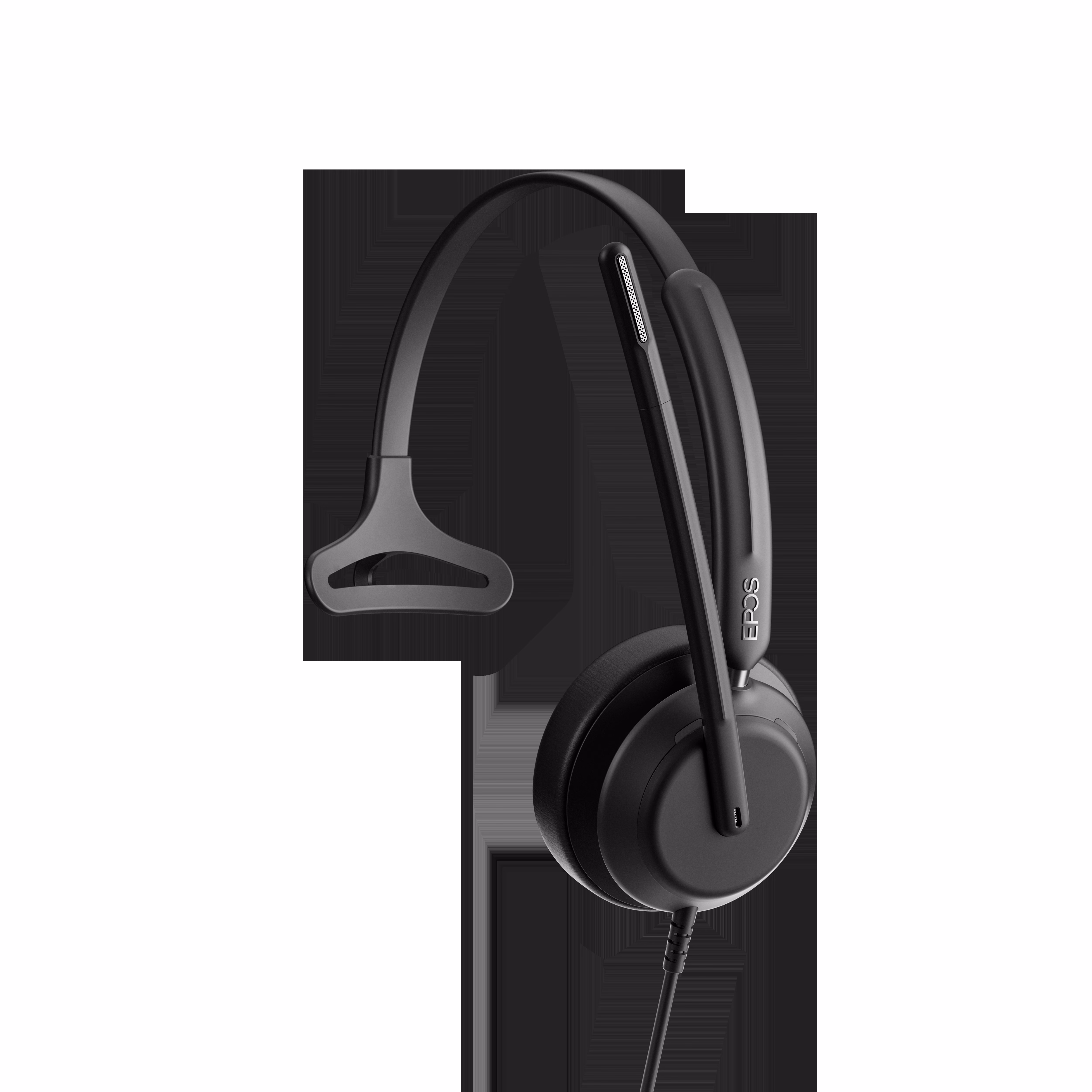 EPOS IMPACT 730 UC USB-C Mono Headset inkl. USB-A Adapter & Inline-Controller