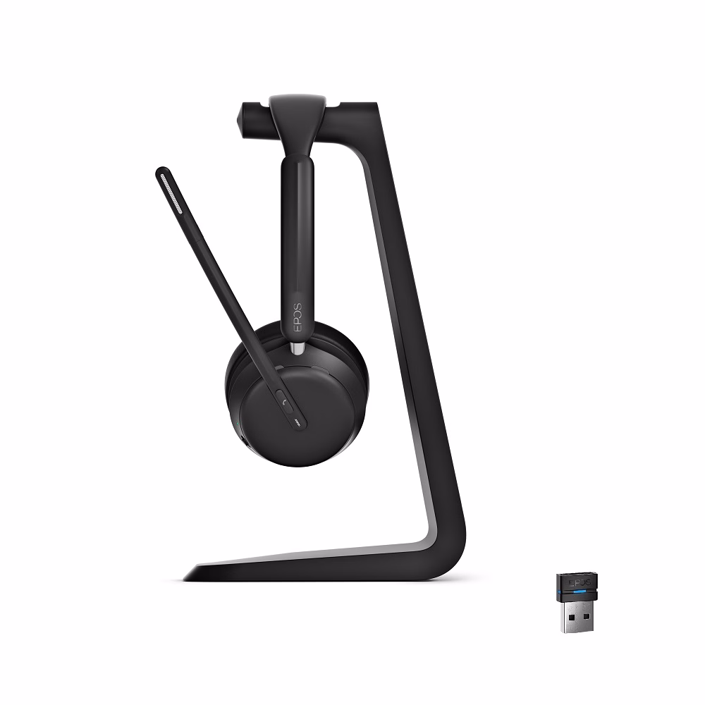 EPOS IMPACT 1061 Stand UC Stereo Bluetooth Headset mit CH 40 Ladestation & BTD 800 USB-A Bluetooth D