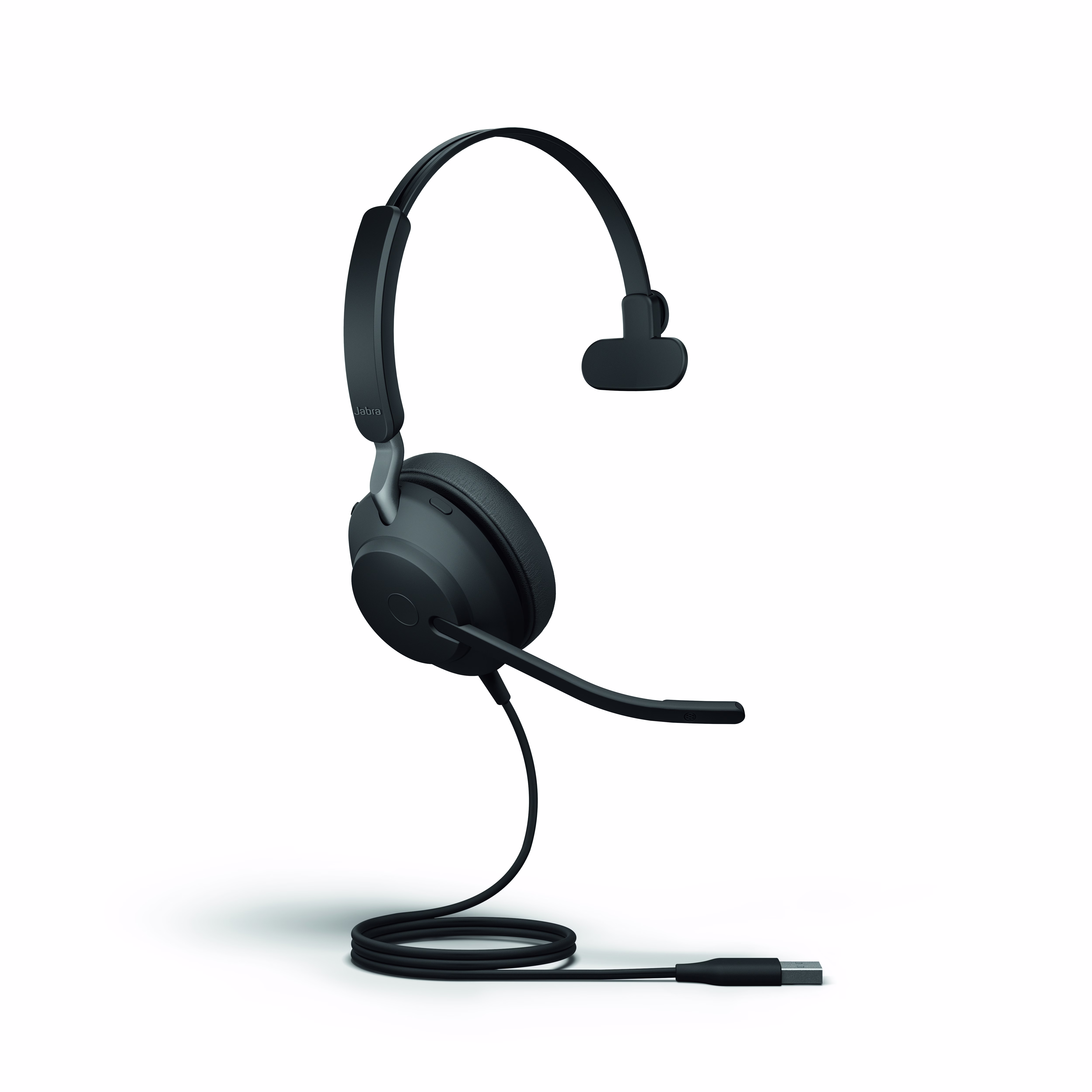 Jabra Evolve2 40 UC Mono USB-A NC Headset mit PNC, Busylight & CallControl-