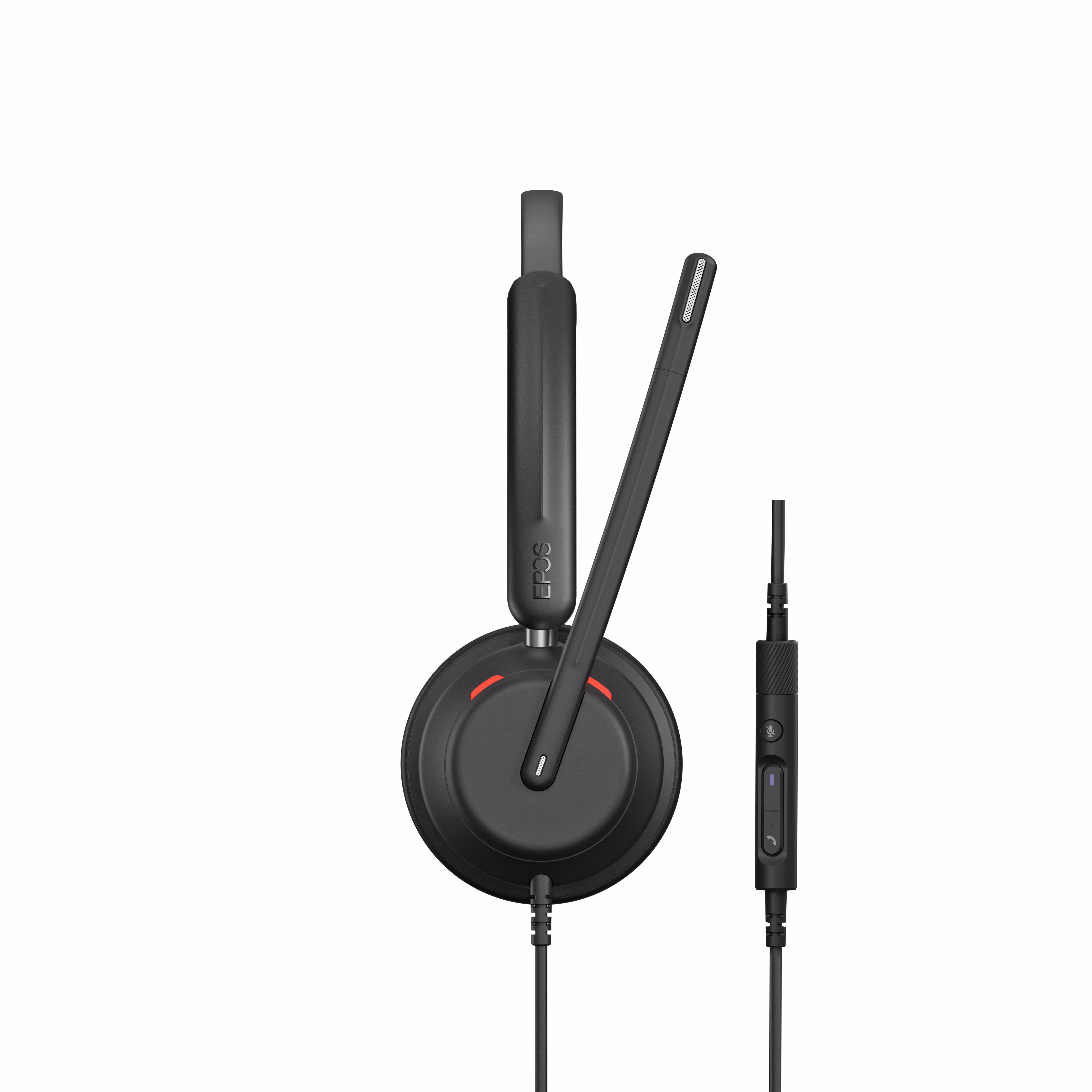 EPOS IMPACT 760T Teams USB-C Stereo Headset inkl. USB-A Adapter & Inline-Controller