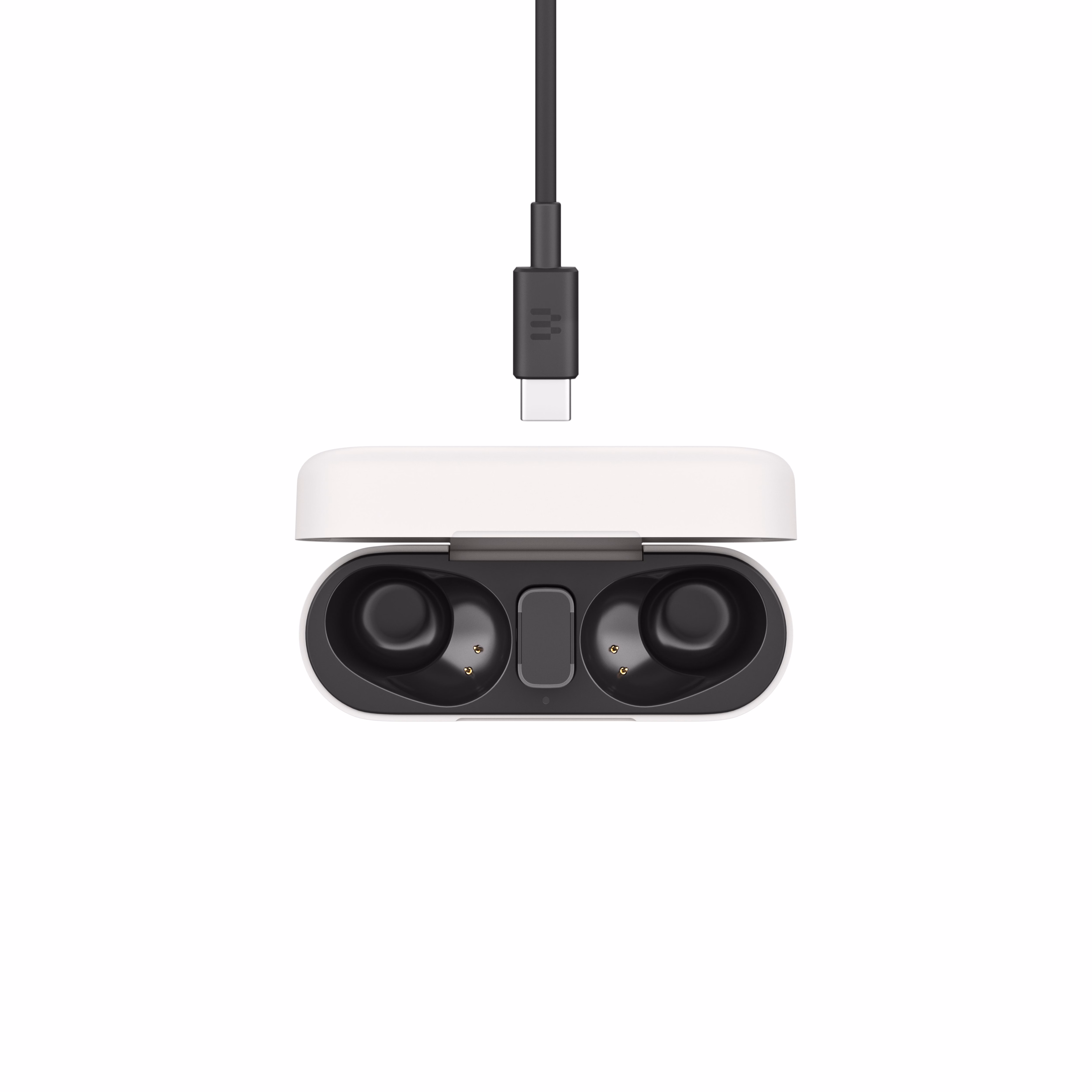 EPOS ADAPT E1 White IPX5 Hybrid ANC Bluetooth Earbuds inkl. Ladecase & USB-C Dongle