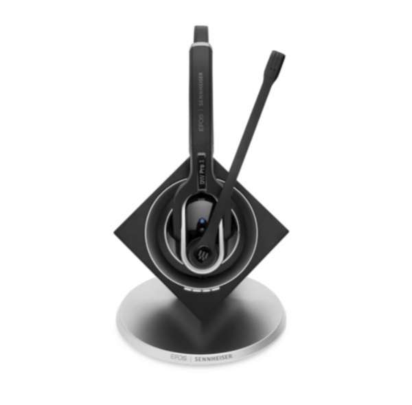 EPOS (Sennheiser) IMPACT DW20 ML & UC Mono DECT UNC Headset für Festnetz und PC Softphone