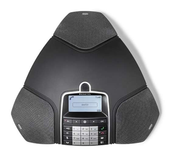 Konftel 300Wx DECT Konferenztelefon ohne DECT Basisstation inkl. Akku, Ladestation & USB-Kabel