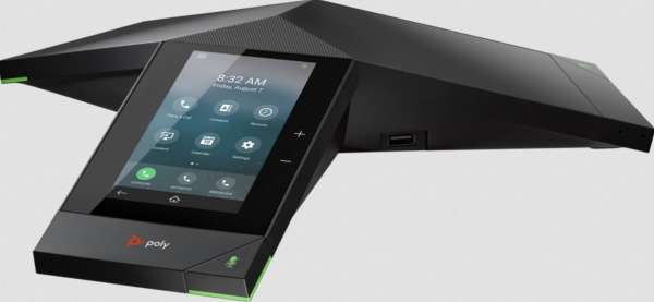 Poly Trio 8500 IP Skype4B VoIP-Konferenztelefon mit Bluetooth & PoE (ohne Netzteil)