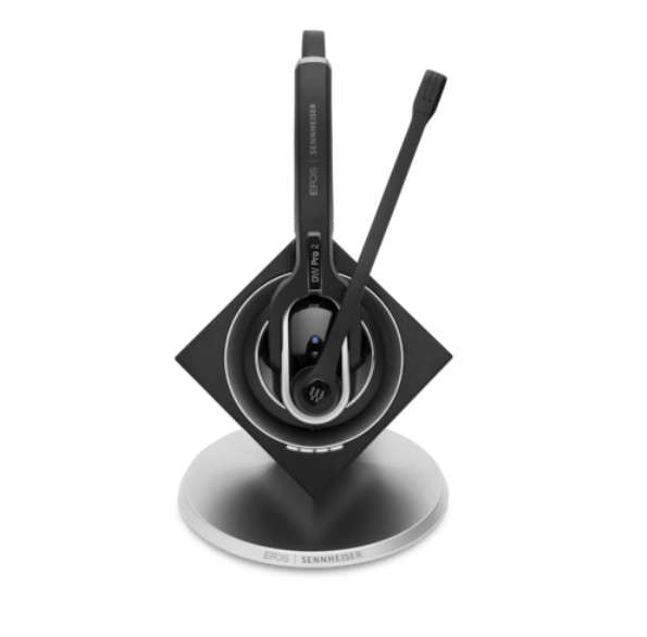 EPOS (Sennheiser) IMPACT DW30 ML & UC Duo DECT UNC Headset für Festnetz und PC Softphone