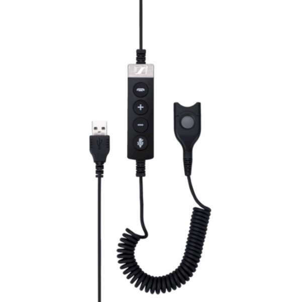 EPOS (Sennheiser) USB-ED CC 01 MS QD auf USB-A Adapter inkl. Call Control für schnurgebundene EPOS (
