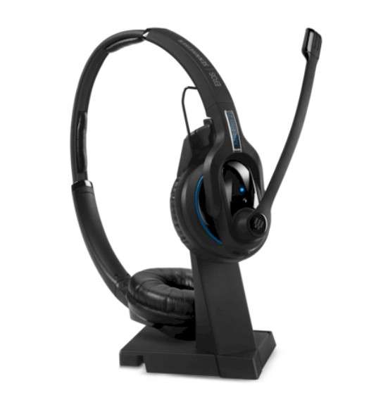 EPOS (Sennheiser) IMPACT MB Pro 2 UC ML Duo Bluetooth UNC Headset inkl. BTD 800 USB Dongle und Lades