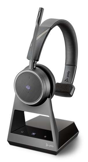 Poly Voyager 4210 Office MS Teams USB-A 2-Way Base Mono Bluetooth NC Headset für Festnetz, PC Softph