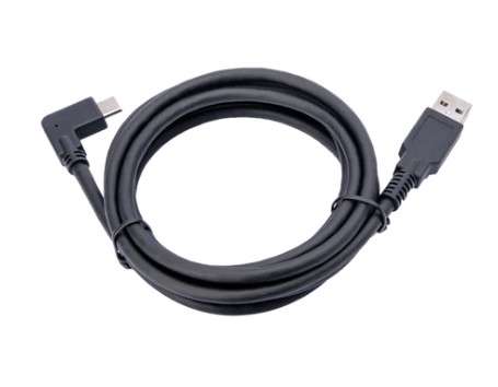 Jabra PanaCast USB-C gewinkelt auf USB-A Kabel 1.8m.