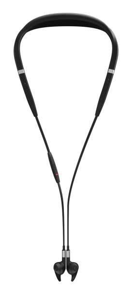 Jabra Evolve 75e MS Nackenbügel ANC Bluetooth NC Headset inkl. Link 370 Dongle mit Active Noice Canc