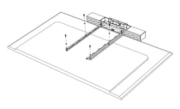 Poly Wandmontage Display Mounting Kit für Poly STUDIO